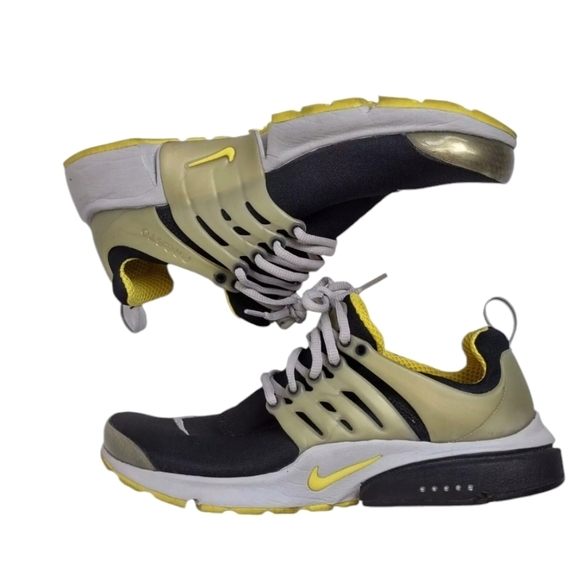 Nike Air Presto SP Black Yellow Streak-Grау L women 38 - Picture 1 of 7